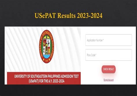 usepat result 2023